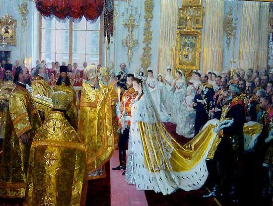 Laurits Tuxen Tuxen Wedding of Tsar Nicholas II China oil painting art